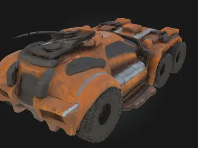 Rugged Explorer  Spirit of Adventure in Every Detail 3D model