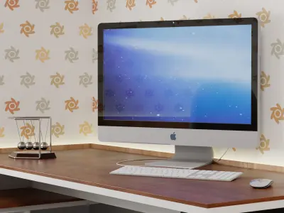 Kid room interior design 3D model