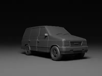 Isuzu Panther Royale 3D print model