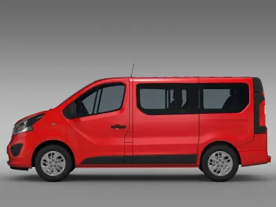 Opel Vivaro 2017 3D model