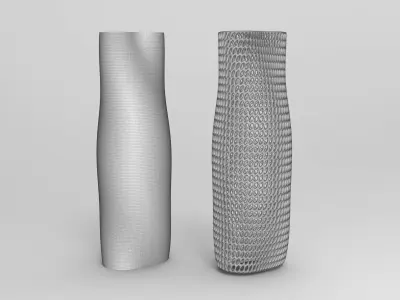 Vase Voronoi 54 3D print model
