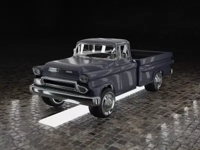 GMC F100 1959 TRUCK 3D print model
