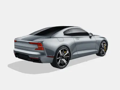 Polestar 1 2020 Low-poly 3D model