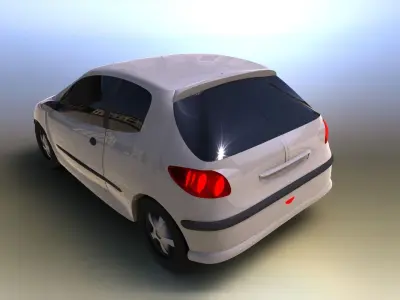 Peugeot Car Free 3D model