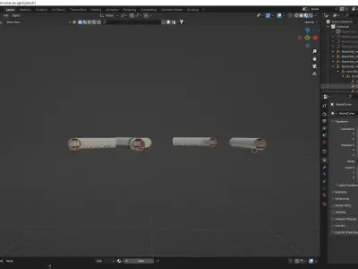 metro 2033 style tunnels 3D model
