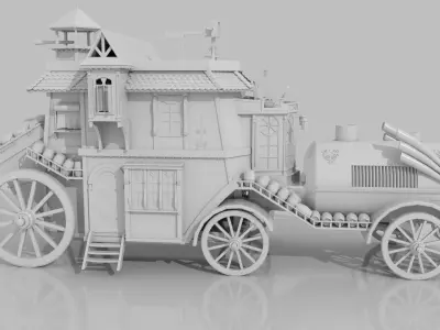 chariot 3D  3D model