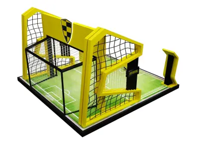  Booth Exhibition Stand a602a 3D model