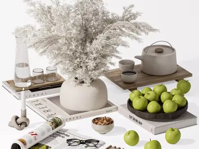 Decorative set H21 3D model