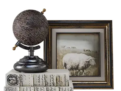 Decorative Set 01 3D model