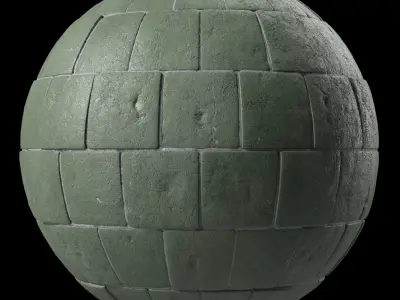 Stone Wall Materials 55- By Sbsar Pbr 4k Seamless Texture