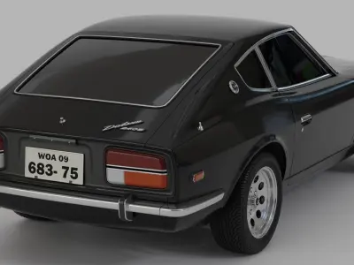 Datsun 240Z Car 3D model