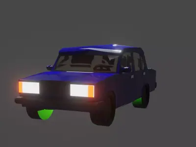 VAZ 210 3D model