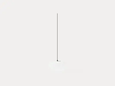 Ribbon Lamp Low-poly 3D model