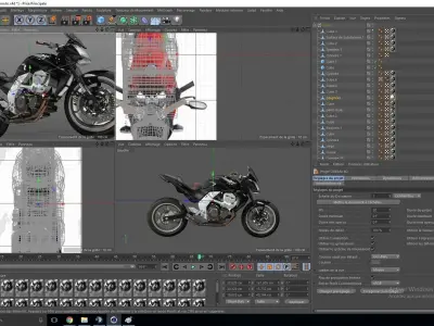 Moto Vehicle Free 3D model