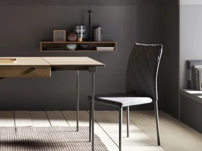 Grey Wall interior scene 3D model