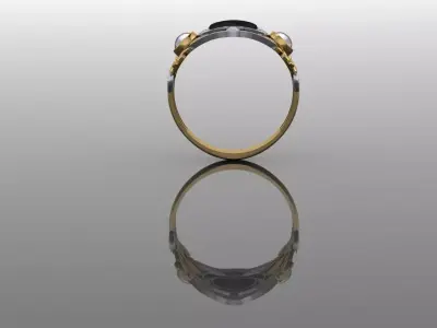 Women Ring 3D print model