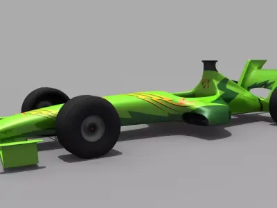 Formula Car 3D model