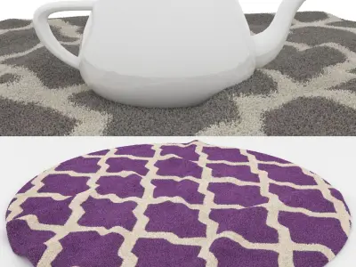 Rugs No 445 Low-poly 3D model