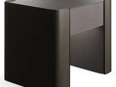 Fendi Icon Bedside Vermont Leather Low-poly 3D model