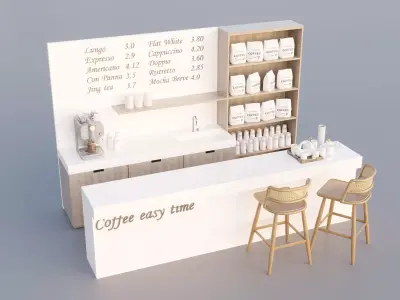 CAFE 1 Free 3D model