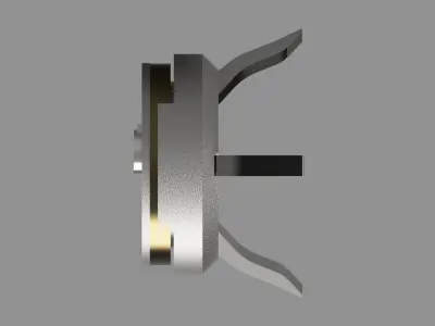 Robot Gripper 3D Printable 3D print model