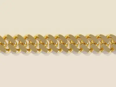 Cuban Link Chain  Free 3D model