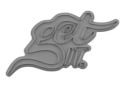 Get It Neon Sign 3D model
