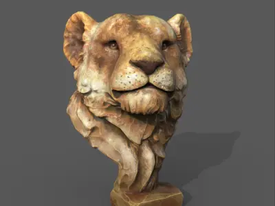 Model Hipoly  Lowpoly  UV  Texture 3D model