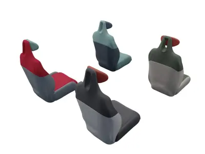 Car Seat 3D model