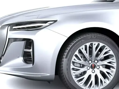 Hongqi H5 2026 3D model