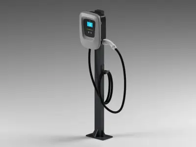 EV Charger 3D model
