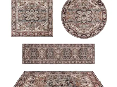 Rugs No 511 Low-poly 3D model