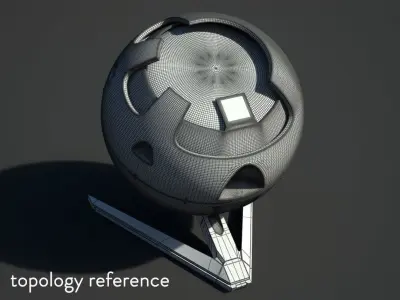 Chrome - VRay shader Texture