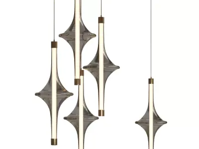 Rain Bontempi Suspension Lamp 3D model