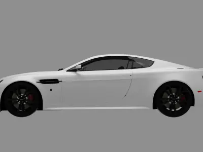 Aston Martin V12 Vantage S 2016 3D model