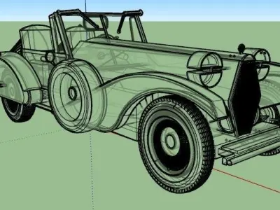 SV Pinifarina  Low-poly 3D model