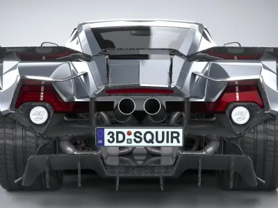 Valarra Corvette 2022 3D model