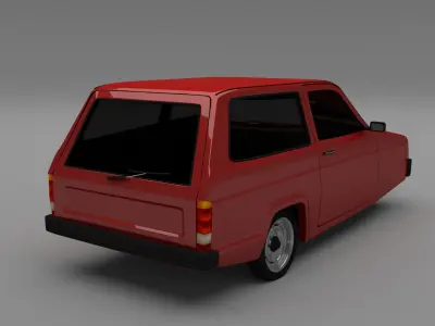 Reliant Robin 3D model