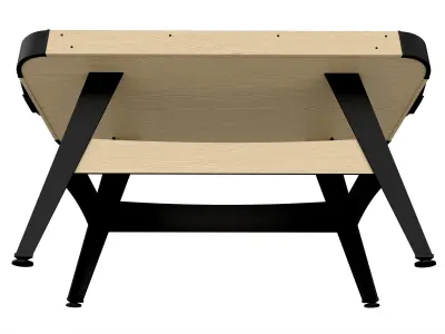 Air Hockey Table with Digital Scoreboard 3D model