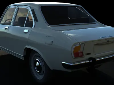 peugeot 504 3D model