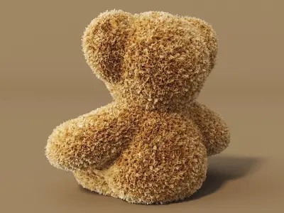 Plush Bear 3D model