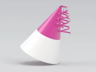 Party Hat Collection 3D model