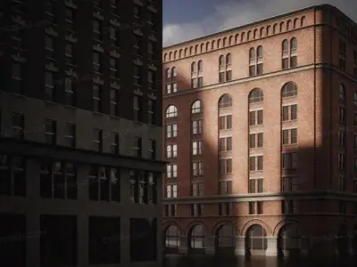 Boroughs 3D model