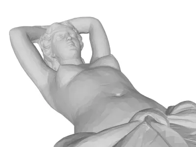 Caryatid 3D model 3D model