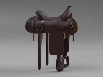 Horse Saddle 3D model