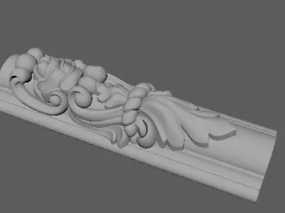 Decor for furniture 3D model 19