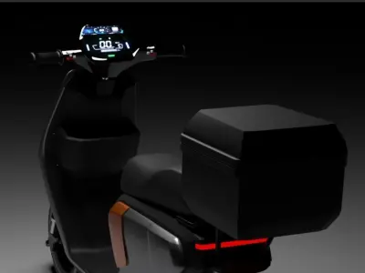   No9 electric vehicle f90 3D model