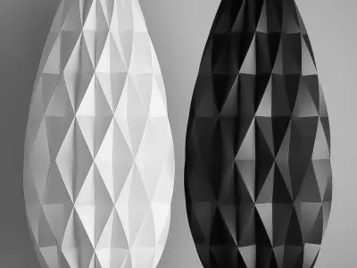 Diamond Vase 3D print model