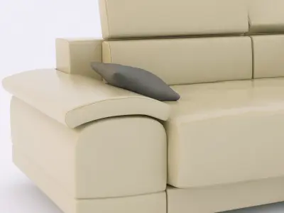 contemporary sofa 3D model purchase
