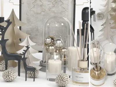 Decorative Set 04 3D model